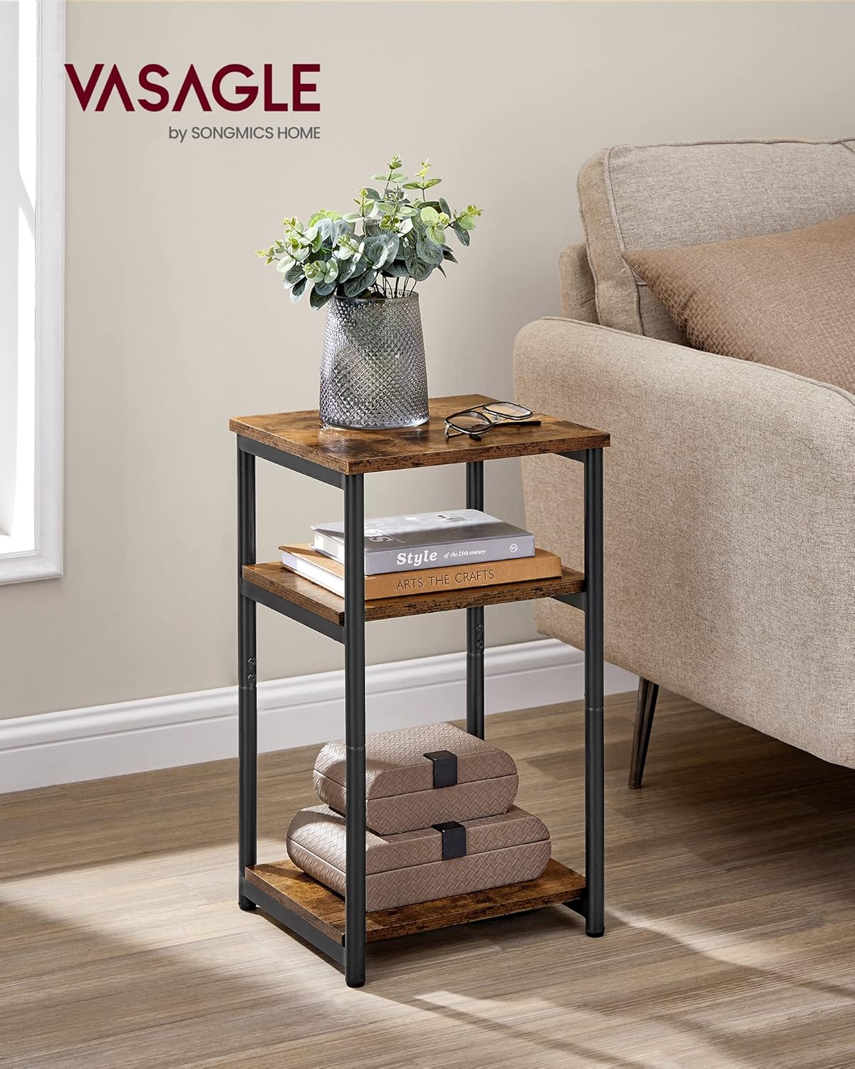VASAGLE Side Table